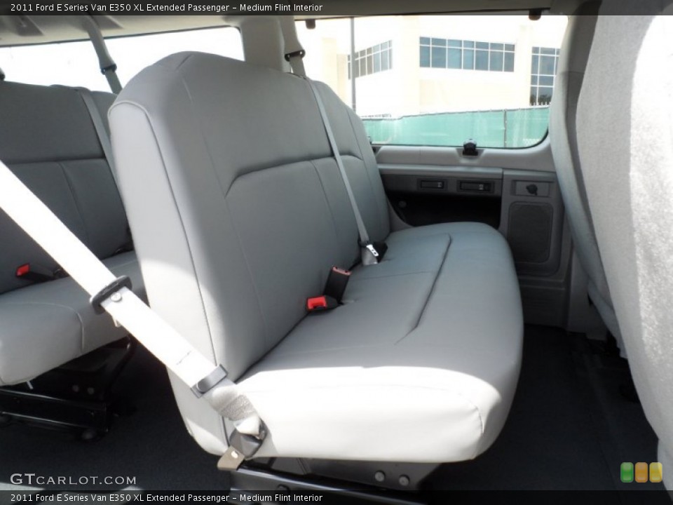 Medium Flint Interior Photo for the 2011 Ford E Series Van E350 XL Extended Passenger #52910289