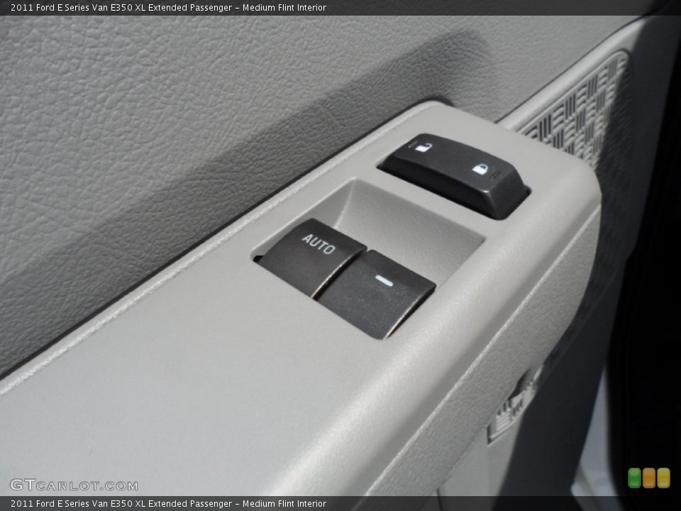 Medium Flint Interior Controls for the 2011 Ford E Series Van E350 XL Extended Passenger #52910328