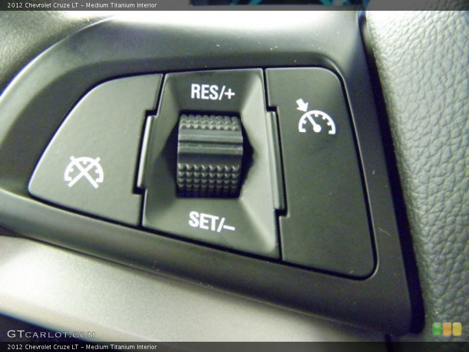 Medium Titanium Interior Controls for the 2012 Chevrolet Cruze LT #52910727