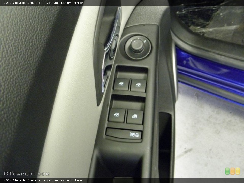 Medium Titanium Interior Controls for the 2012 Chevrolet Cruze Eco #52910997