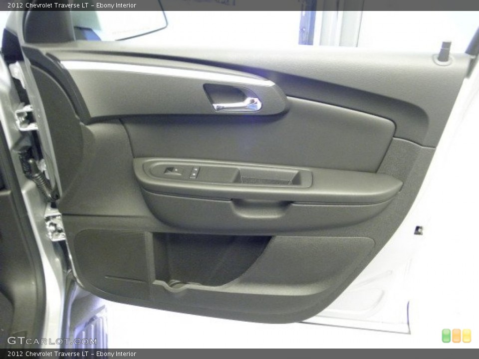 Ebony Interior Door Panel for the 2012 Chevrolet Traverse LT #52911225