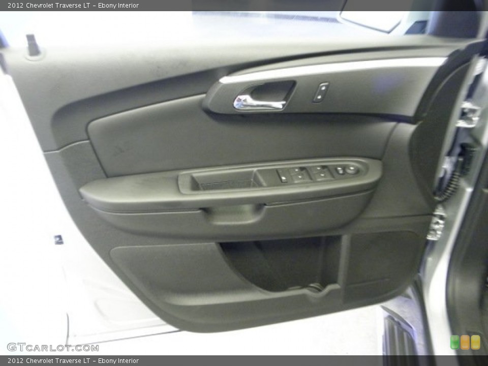 Ebony Interior Door Panel for the 2012 Chevrolet Traverse LT #52911351