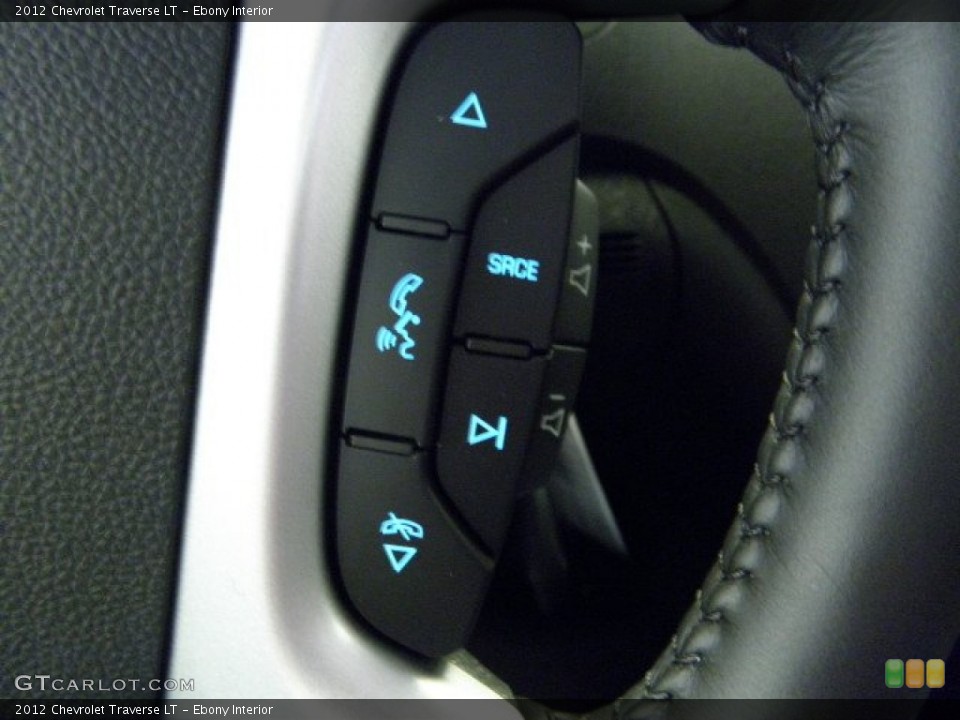 Ebony Interior Controls for the 2012 Chevrolet Traverse LT #52911438