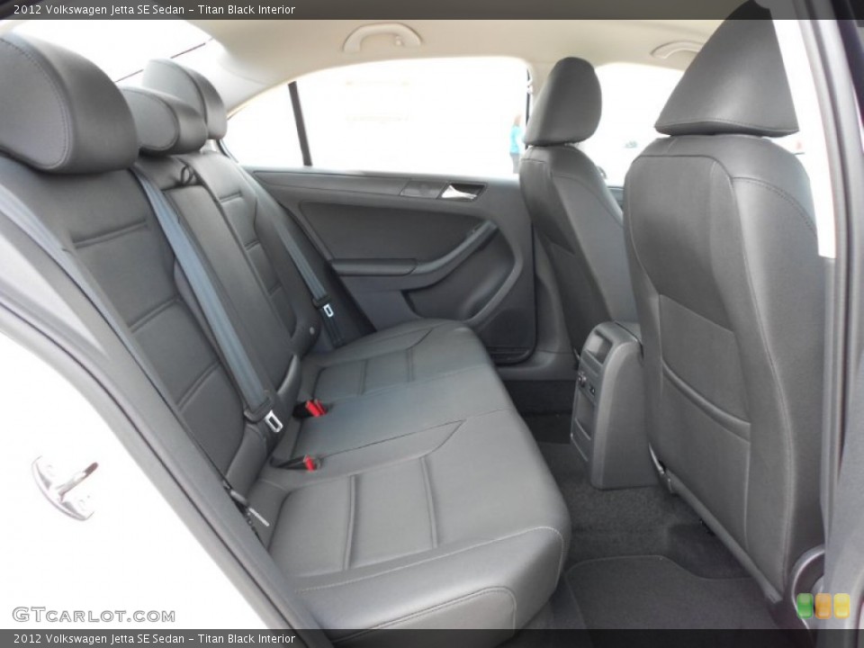 Titan Black Interior Photo for the 2012 Volkswagen Jetta SE Sedan #52913838