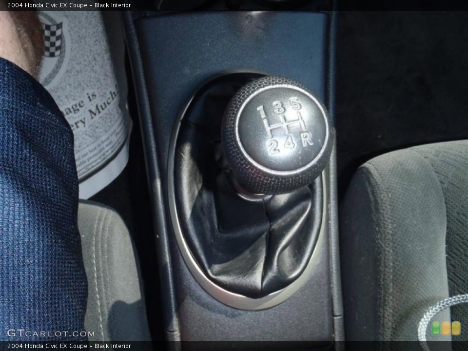 Black Interior Transmission for the 2004 Honda Civic EX Coupe #52915053