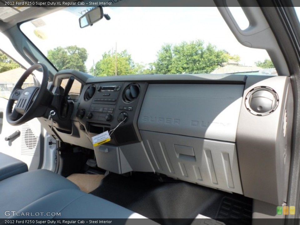 Steel Interior Dashboard for the 2012 Ford F250 Super Duty XL Regular Cab #52916817