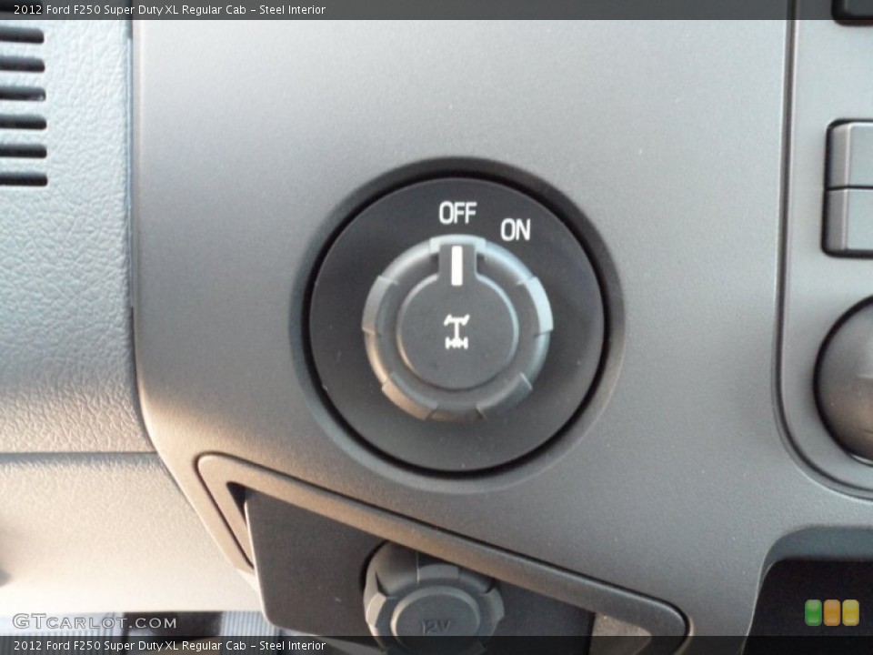 Steel Interior Controls for the 2012 Ford F250 Super Duty XL Regular Cab #52916949