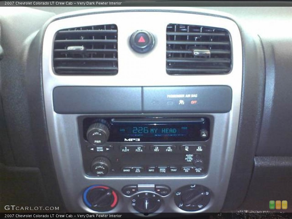 Very Dark Pewter Interior Audio System for the 2007 Chevrolet Colorado LT Crew Cab #52918338