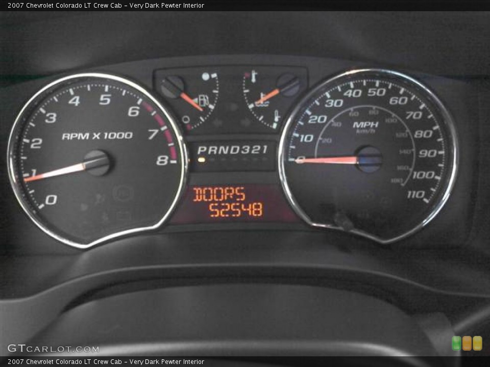 Very Dark Pewter Interior Gauges for the 2007 Chevrolet Colorado LT Crew Cab #52918359