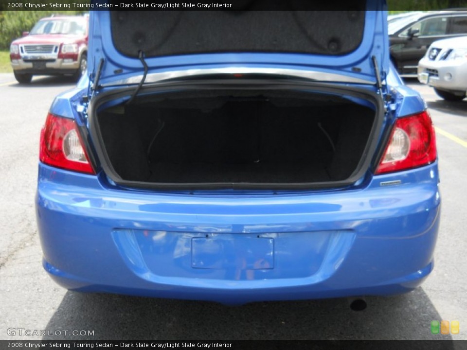Dark Slate Gray/Light Slate Gray Interior Trunk for the 2008 Chrysler Sebring Touring Sedan #52918977
