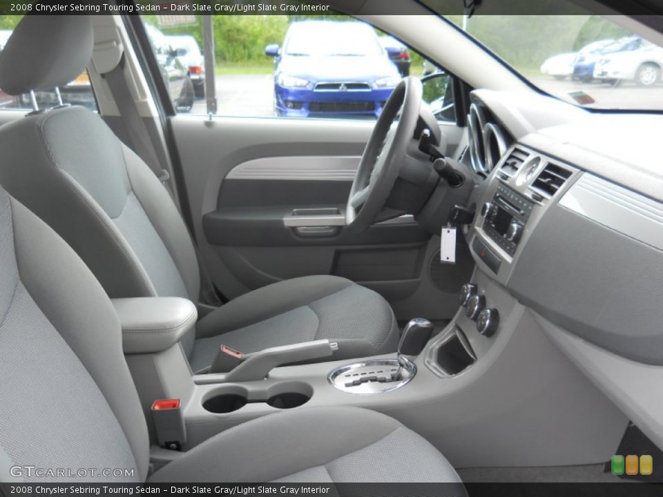 Dark Slate Gray/Light Slate Gray Interior Photo for the 2008 Chrysler Sebring Touring Sedan #52918992