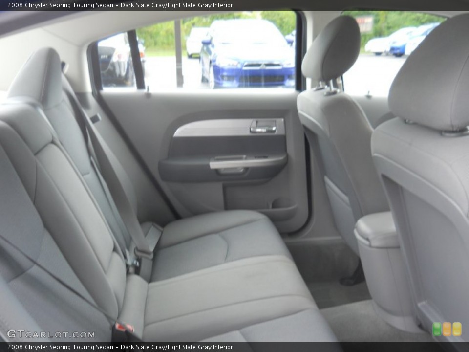 Dark Slate Gray/Light Slate Gray Interior Photo for the 2008 Chrysler Sebring Touring Sedan #52919004