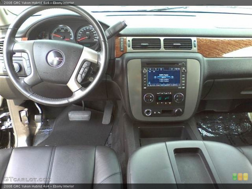 Ebony Interior Dashboard for the 2008 GMC Yukon Hybrid 4x4 #52919451