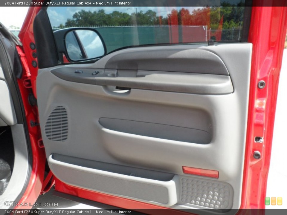 Medium Flint Interior Door Panel for the 2004 Ford F250 Super Duty XLT Regular Cab 4x4 #52920642