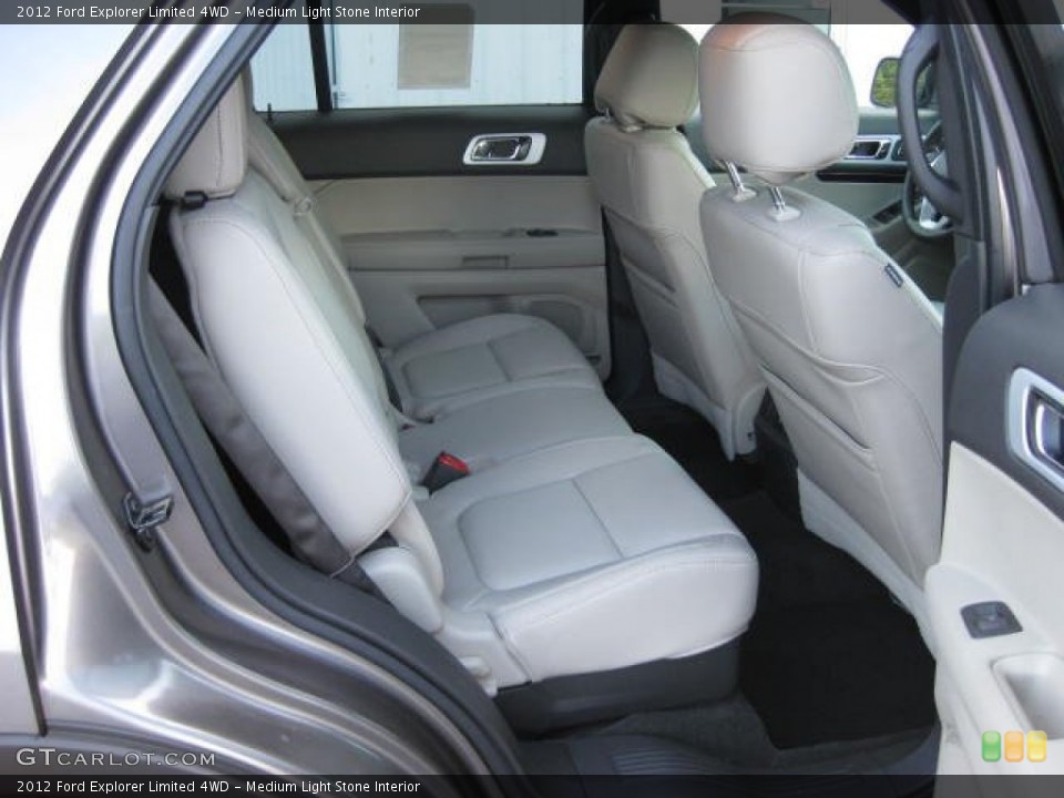 Medium Light Stone Interior Photo for the 2012 Ford Explorer Limited 4WD #52921005