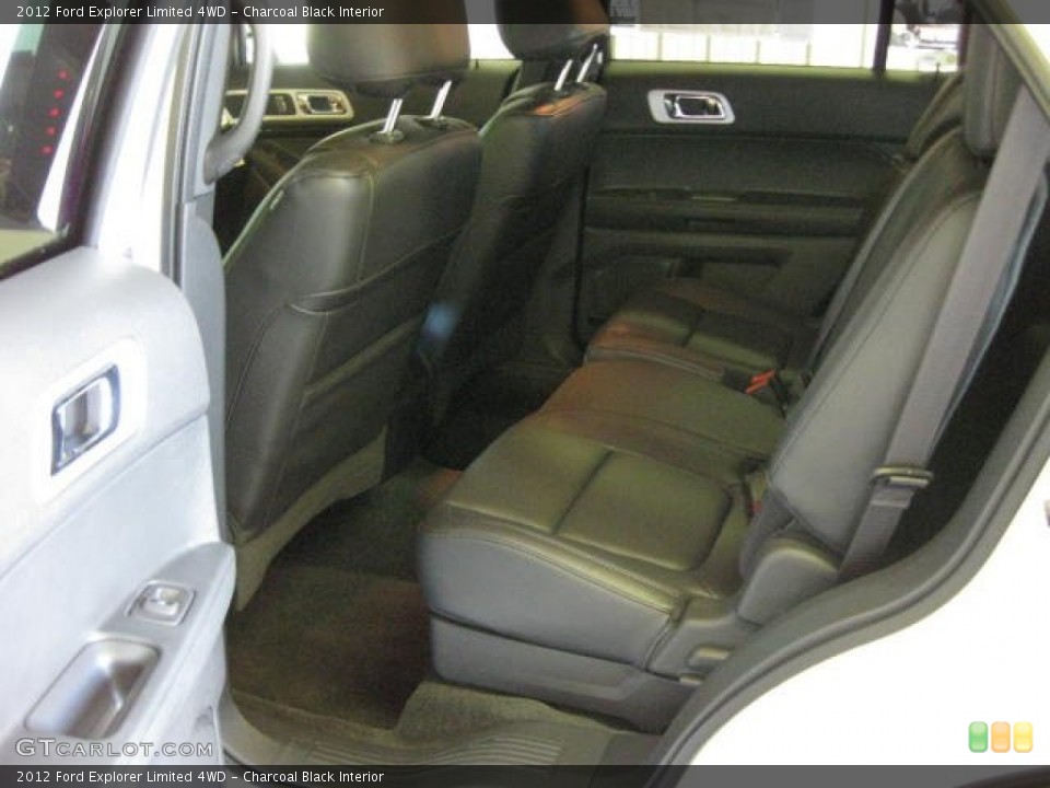 Charcoal Black Interior Photo for the 2012 Ford Explorer Limited 4WD #52921370