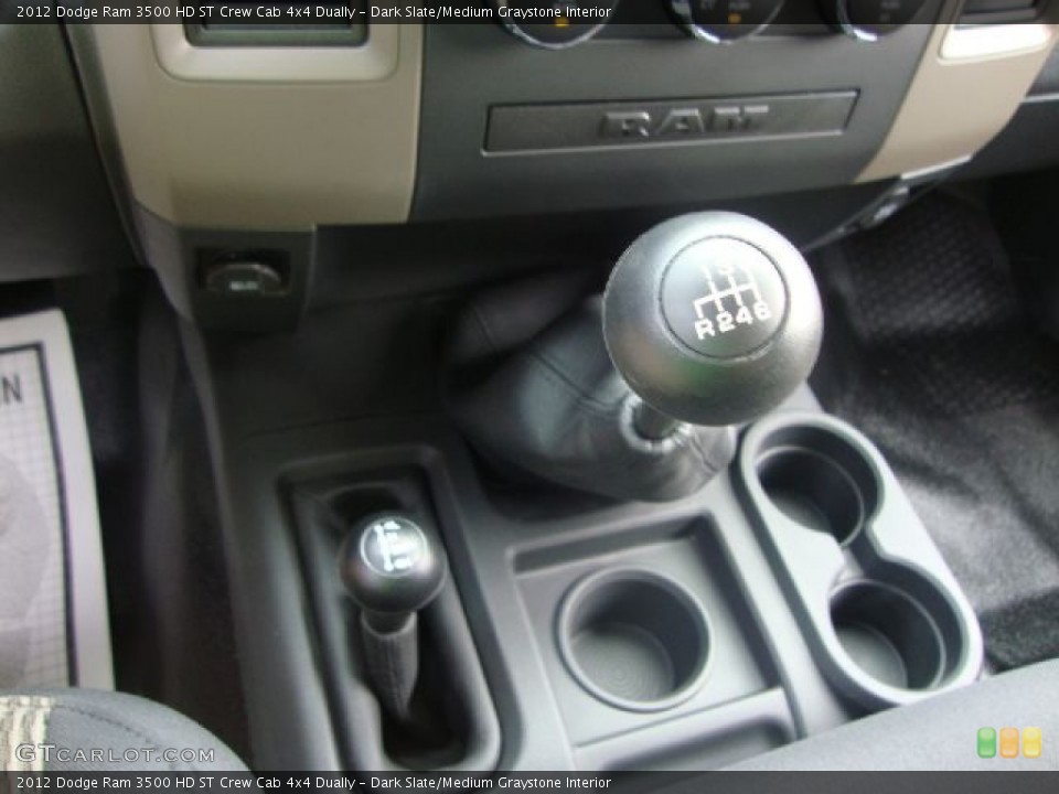 Dark Slate/Medium Graystone Interior Transmission for the 2012 Dodge Ram 3500 HD ST Crew Cab 4x4 Dually #52921437