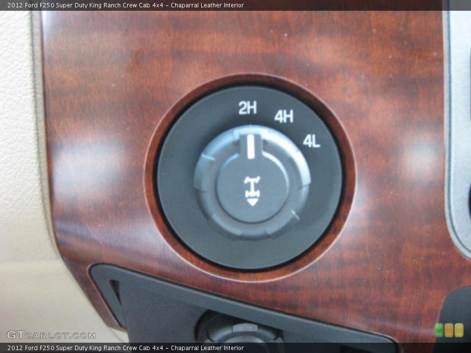 Chaparral Leather Interior Controls for the 2012 Ford F250 Super Duty King Ranch Crew Cab 4x4 #52922016