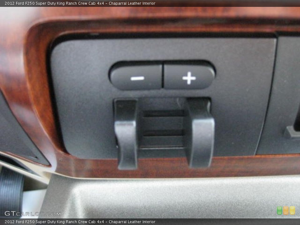 Chaparral Leather Interior Controls for the 2012 Ford F250 Super Duty King Ranch Crew Cab 4x4 #52922028