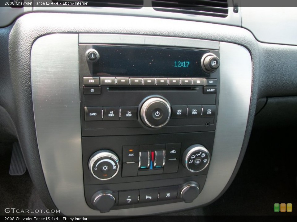 Ebony Interior Audio System for the 2008 Chevrolet Tahoe LS 4x4 #52922803