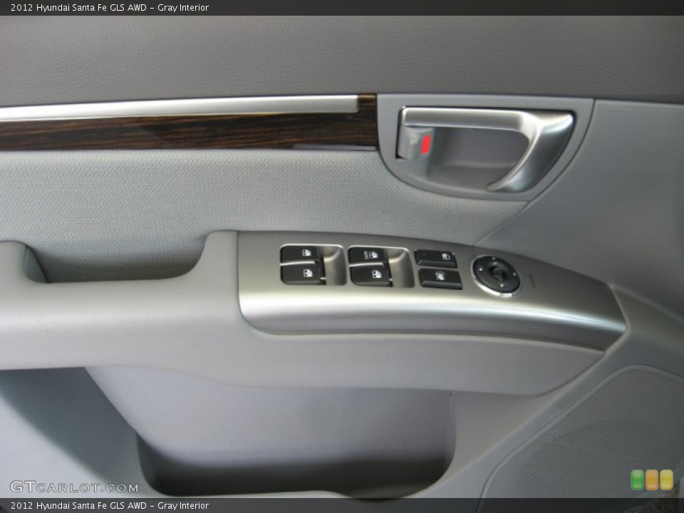 Gray Interior Door Panel for the 2012 Hyundai Santa Fe GLS AWD #52922824