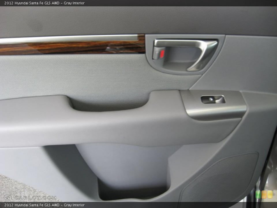 Gray Interior Door Panel for the 2012 Hyundai Santa Fe GLS AWD #52922860