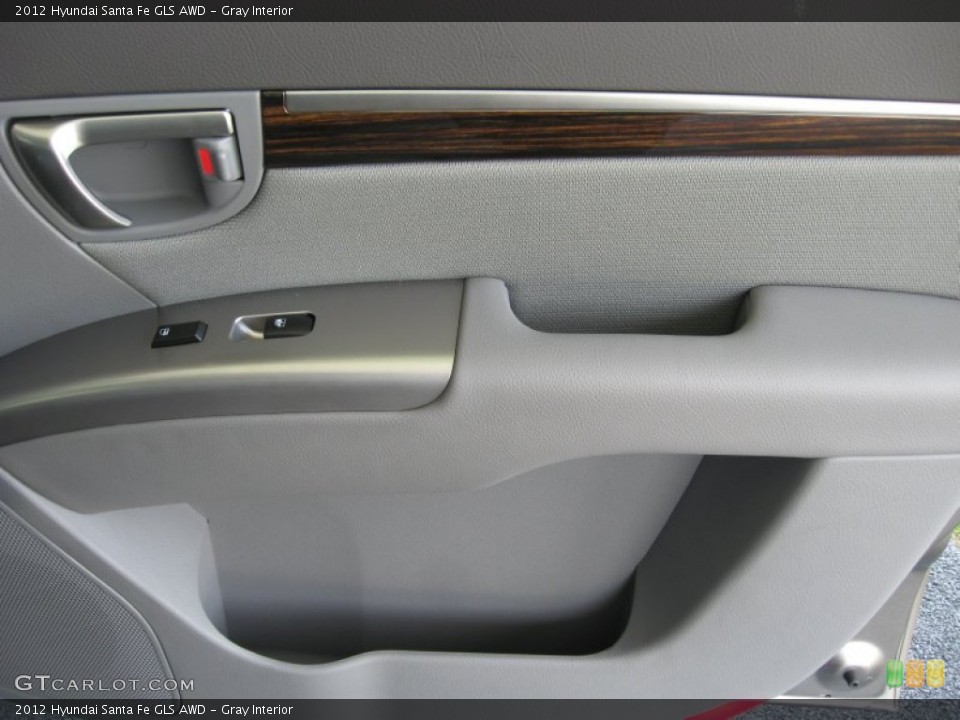 Gray Interior Door Panel for the 2012 Hyundai Santa Fe GLS AWD #52922902