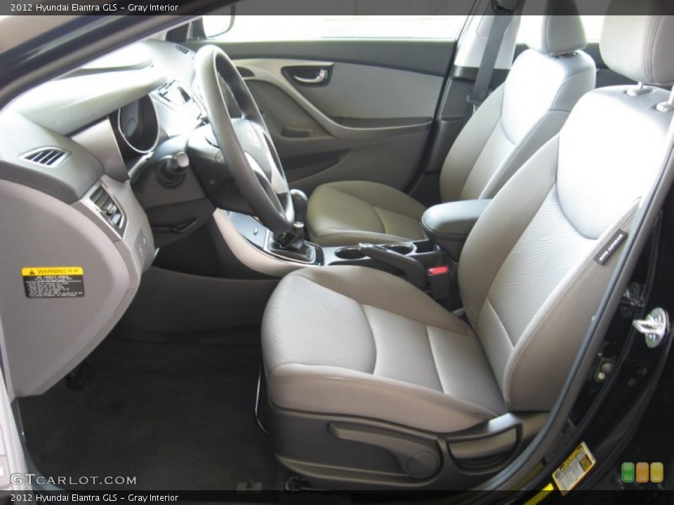 Gray Interior Photo for the 2012 Hyundai Elantra GLS #52924090