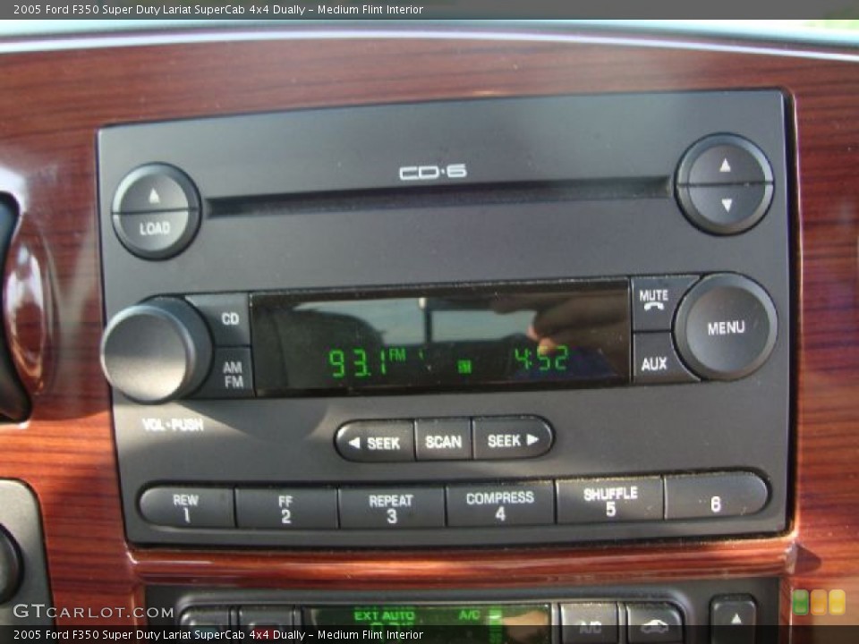 Medium Flint Interior Audio System for the 2005 Ford F350 Super Duty Lariat SuperCab 4x4 Dually #52924918