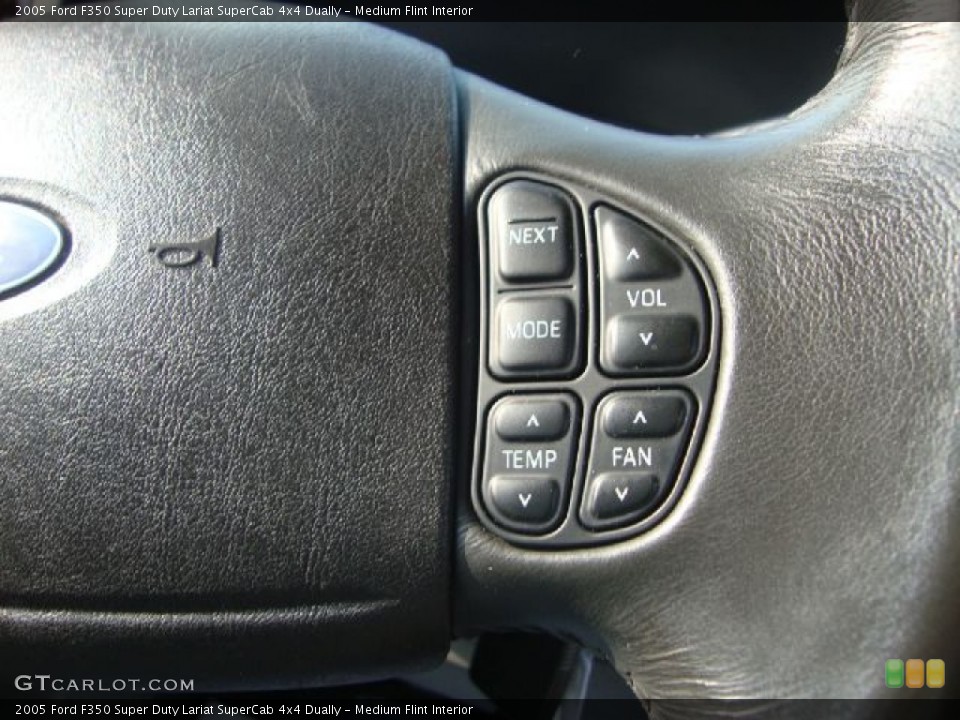 Medium Flint Interior Controls for the 2005 Ford F350 Super Duty Lariat SuperCab 4x4 Dually #52924993