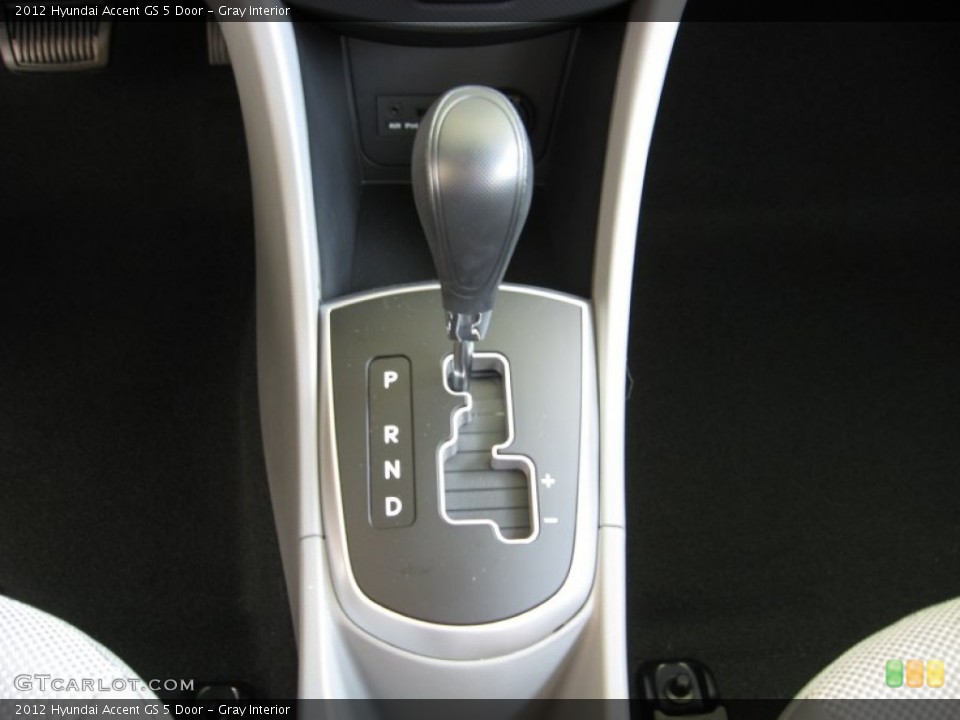 Gray Interior Transmission for the 2012 Hyundai Accent GS 5 Door #52925500