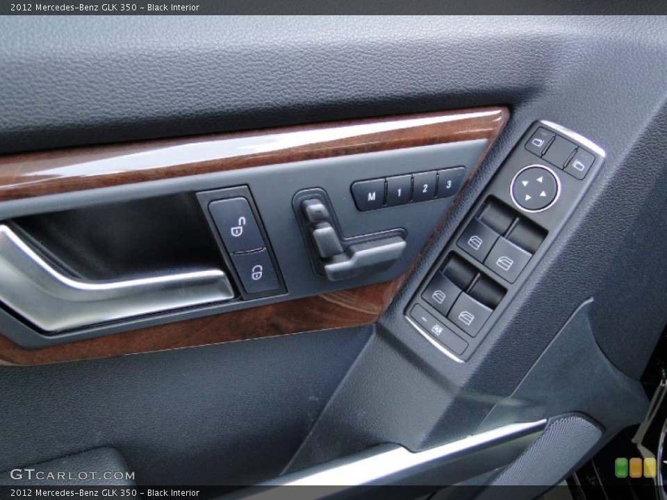 Black Interior Controls for the 2012 Mercedes-Benz GLK 350 #52928142