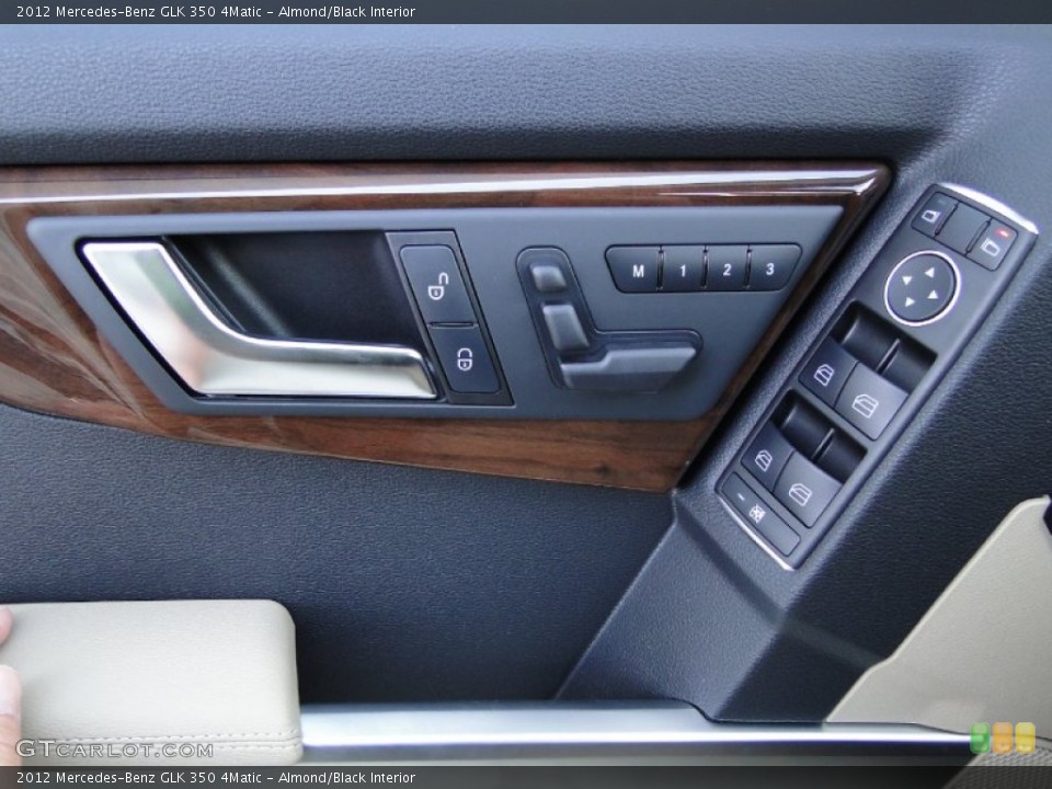 Almond/Black Interior Controls for the 2012 Mercedes-Benz GLK 350 4Matic #52928613