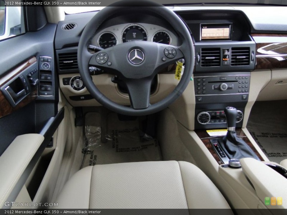 Almond/Black Interior Dashboard for the 2012 Mercedes-Benz GLK 350 #52928895