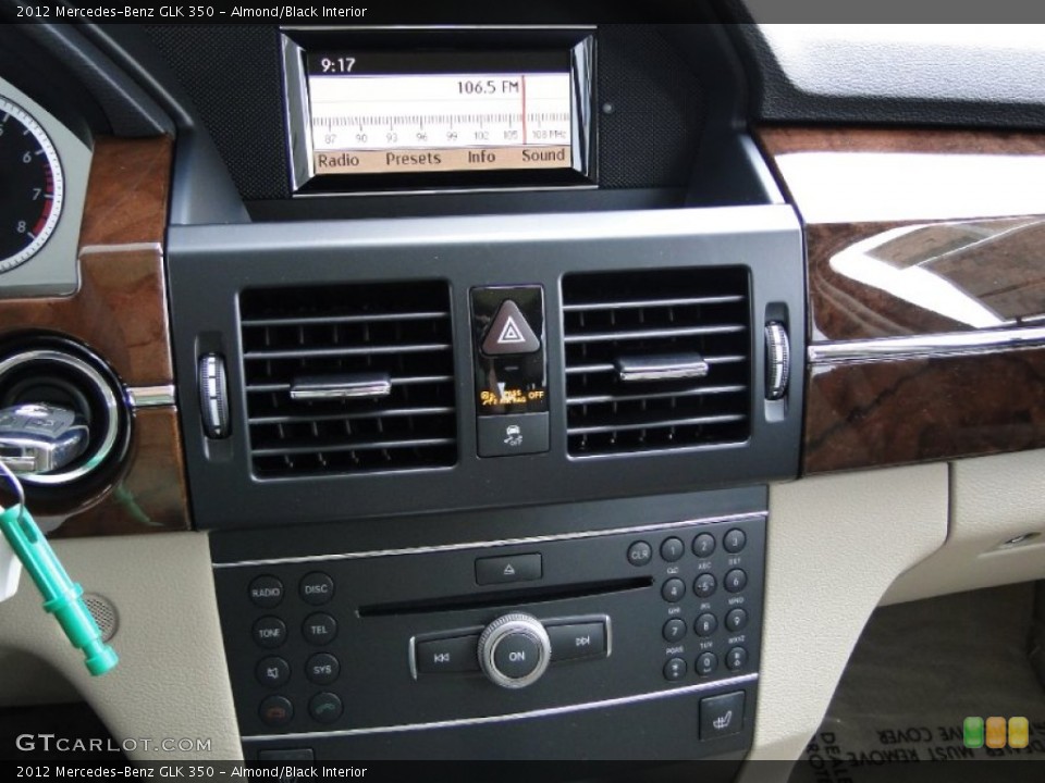 Almond/Black Interior Controls for the 2012 Mercedes-Benz GLK 350 #52928910