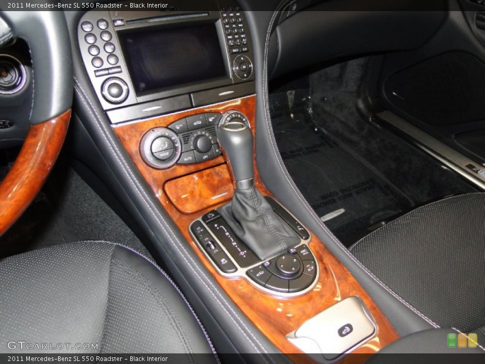 Black Interior Transmission for the 2011 Mercedes-Benz SL 550 Roadster #52929363