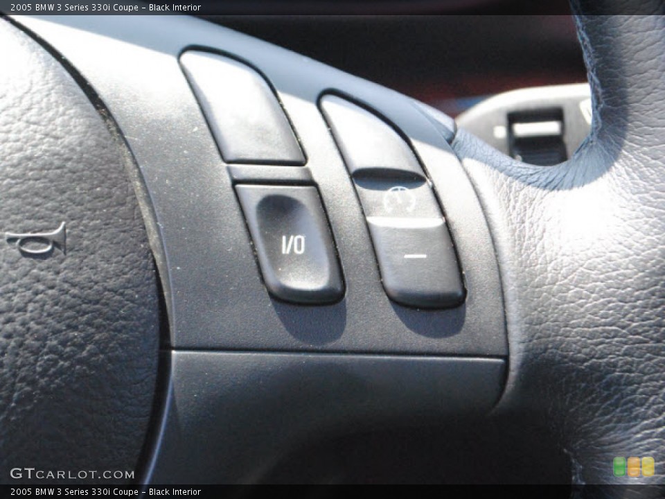 Black Interior Controls for the 2005 BMW 3 Series 330i Coupe #52929507