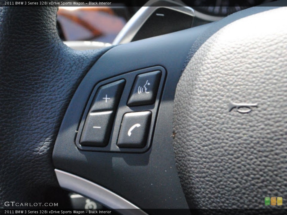 Black Interior Controls for the 2011 BMW 3 Series 328i xDrive Sports Wagon #52931277