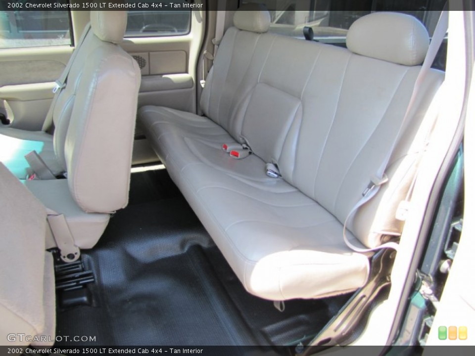 Tan Interior Photo for the 2002 Chevrolet Silverado 1500 LT Extended Cab 4x4 #52936728