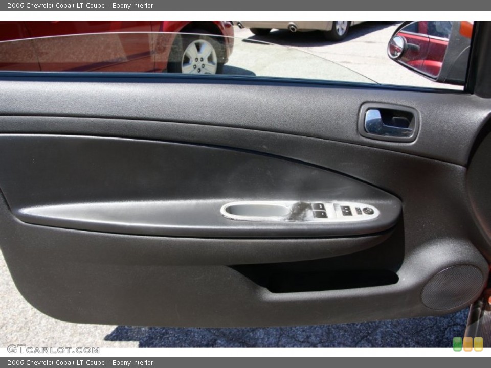 Ebony Interior Door Panel for the 2006 Chevrolet Cobalt LT Coupe #52937433