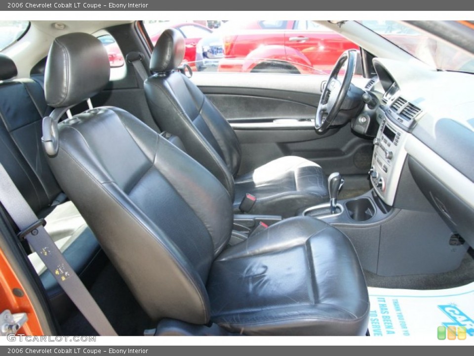 Ebony Interior Photo for the 2006 Chevrolet Cobalt LT Coupe #52937436