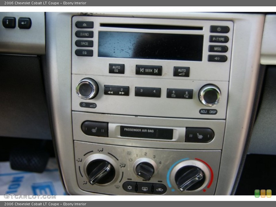 Ebony Interior Audio System for the 2006 Chevrolet Cobalt LT Coupe #52937454