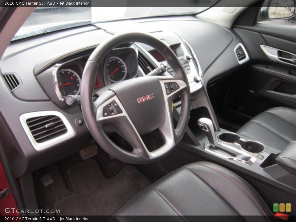 Jet Black Interior Prime Interior for the 2010 GMC Terrain SLT AWD #52938213