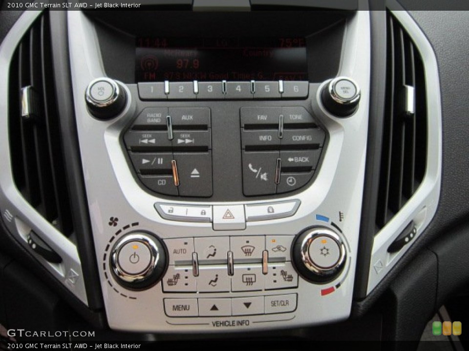 Jet Black Interior Audio System for the 2010 GMC Terrain SLT AWD #52938264