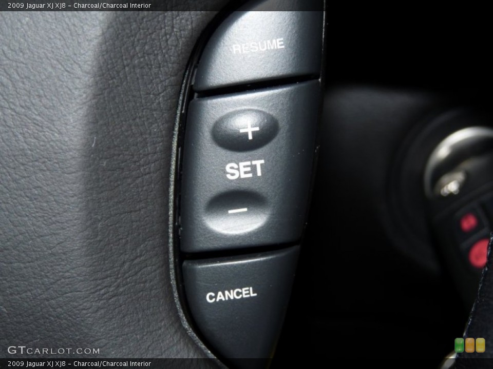 Charcoal/Charcoal Interior Controls for the 2009 Jaguar XJ XJ8 #52939467