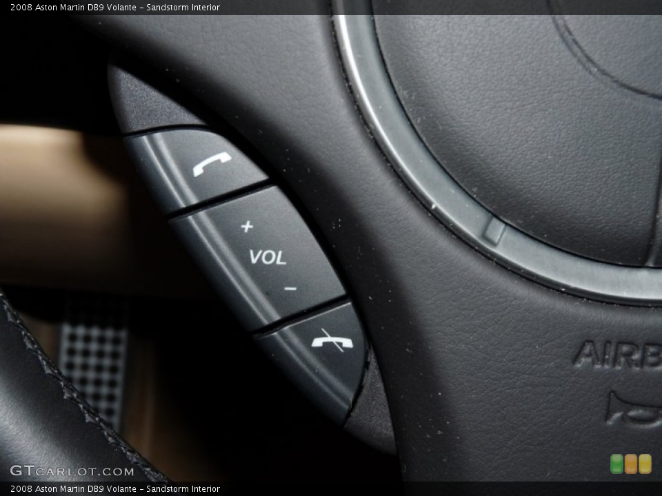 Sandstorm Interior Controls for the 2008 Aston Martin DB9 Volante #52939863