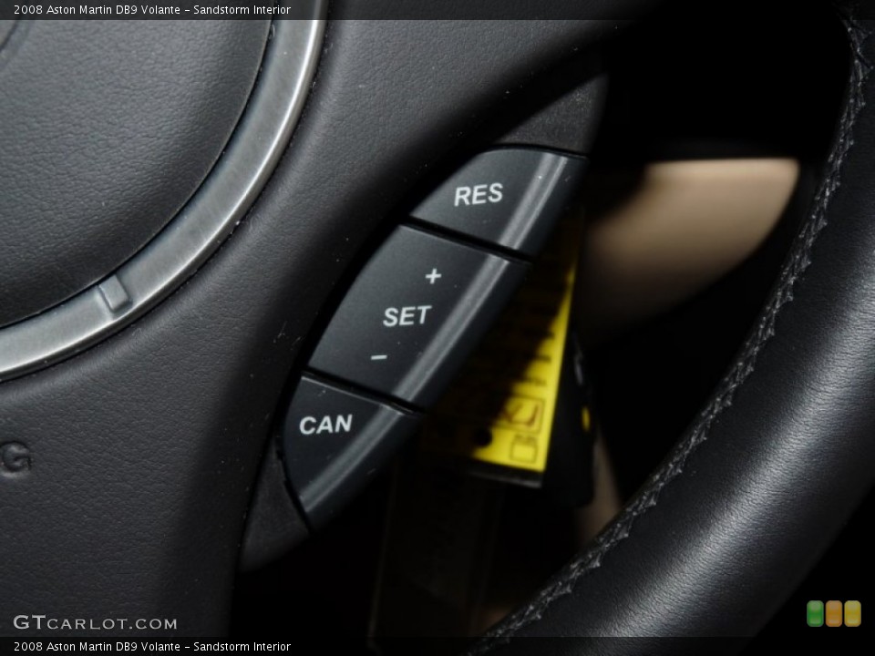 Sandstorm Interior Controls for the 2008 Aston Martin DB9 Volante #52939878