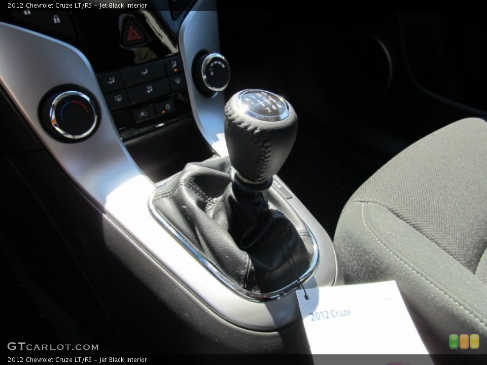 Jet Black Interior Transmission for the 2012 Chevrolet Cruze LT/RS #52941884