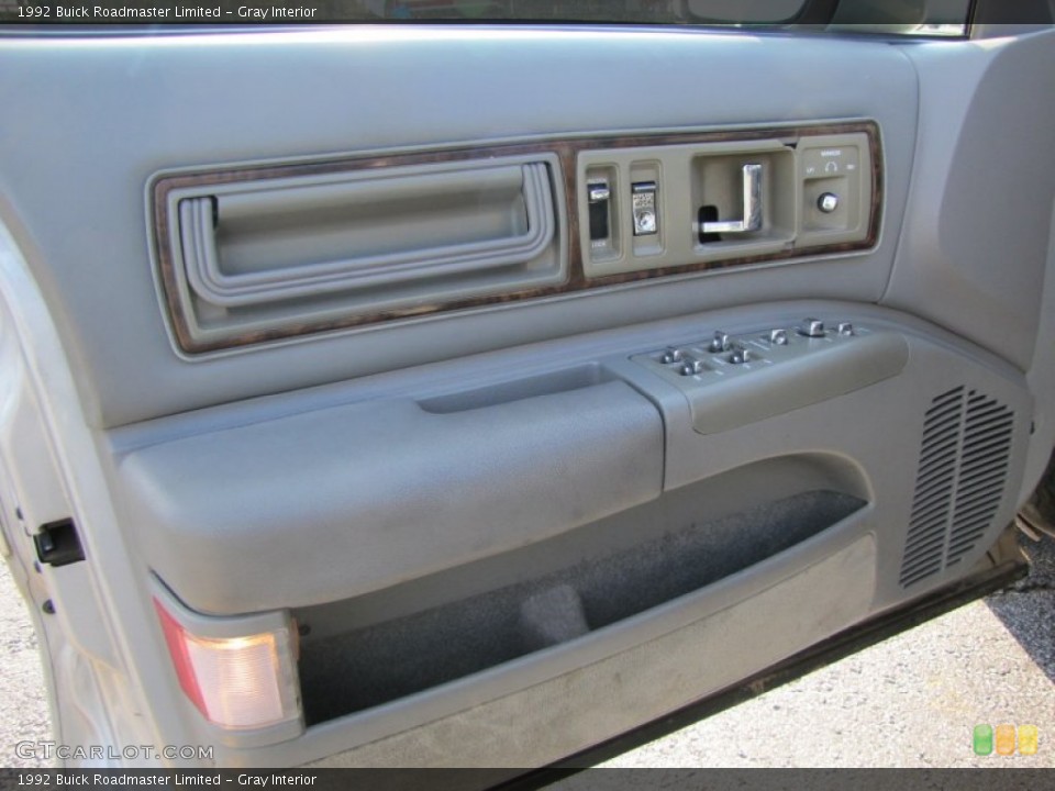 Gray Interior Door Panel for the 1992 Buick Roadmaster Limited #52942554
