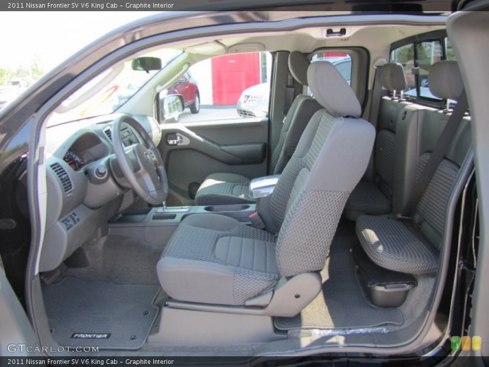 Graphite Interior Photo for the 2011 Nissan Frontier SV V6 King Cab #52943115